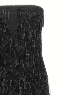 'Sequins Midi Tube' dress Woman ROTATE BIRGER CHRISTENSEN Black