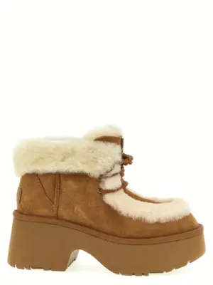 'Esmee Lace Up' ankle boots UGG Brown
