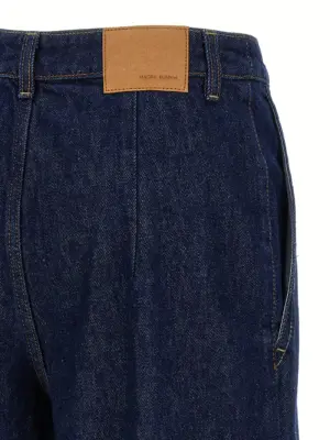 'Toteness' jeans 100% cotton MAGDA BUTRYM Blue