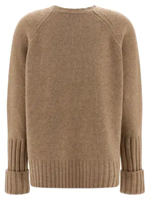Wool sweater 171871296 TORY BURCH Beige