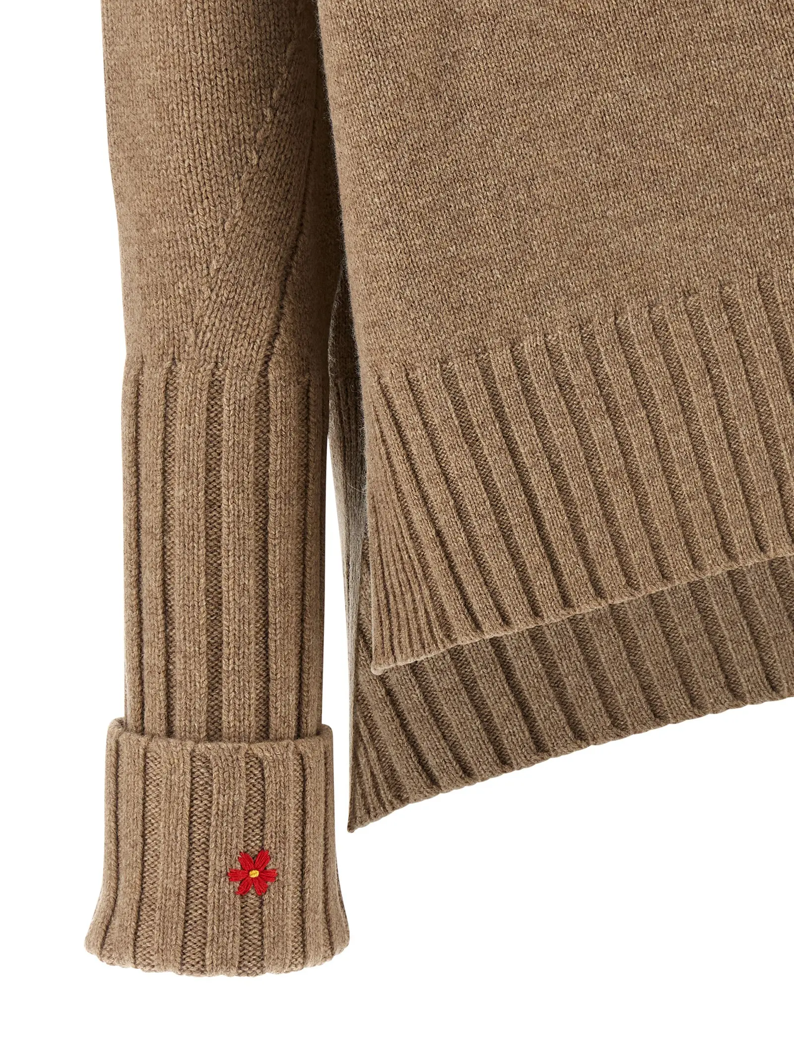 Светр Tory Burch Wool Бежевий 4 Wool sweater 100% wool TORY BURCH Beige