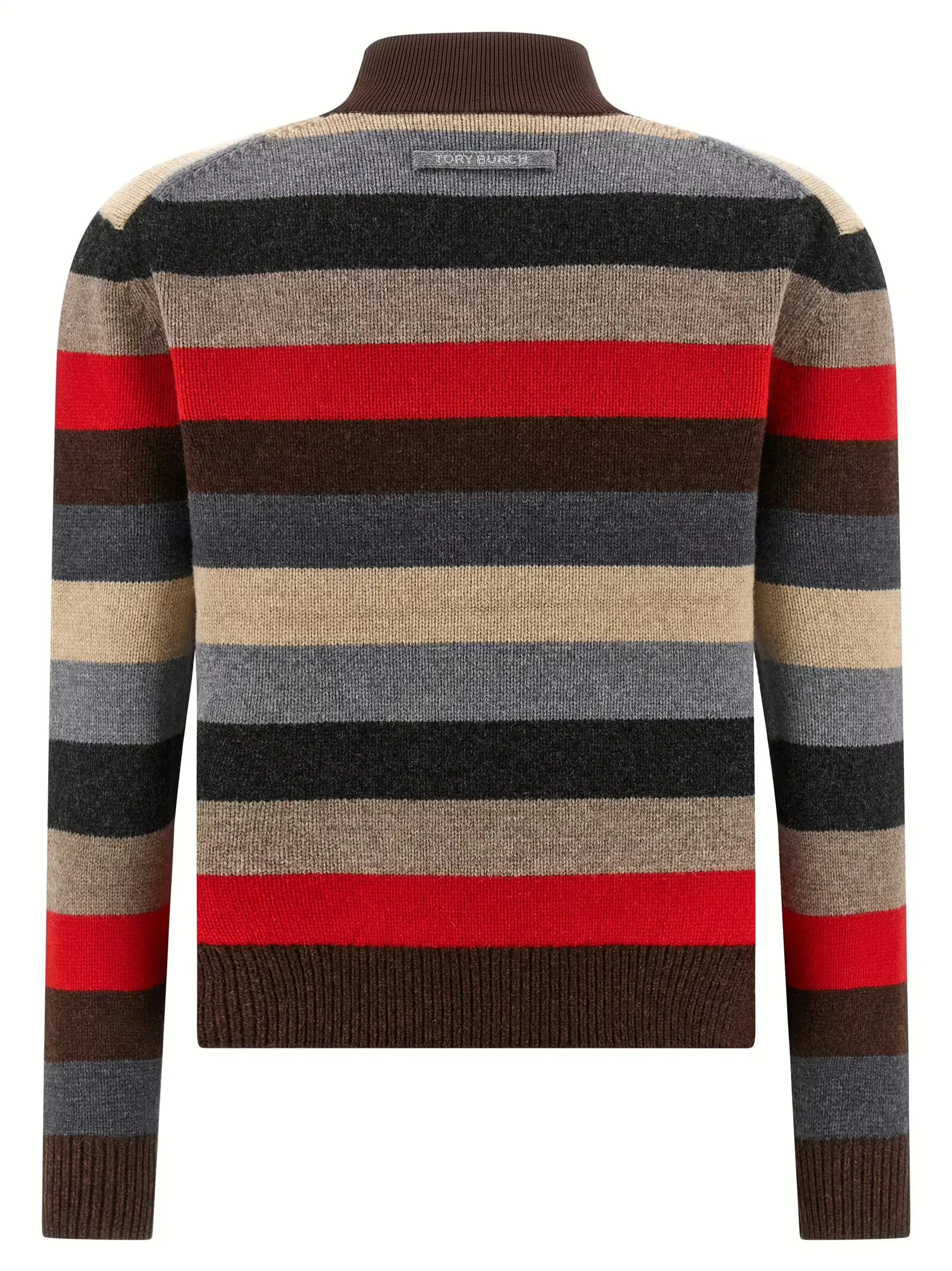 Светр смугастий Tory Burch Багатокольоровий 2 Striped sweater 174720617 TORY BURCH Multicolor