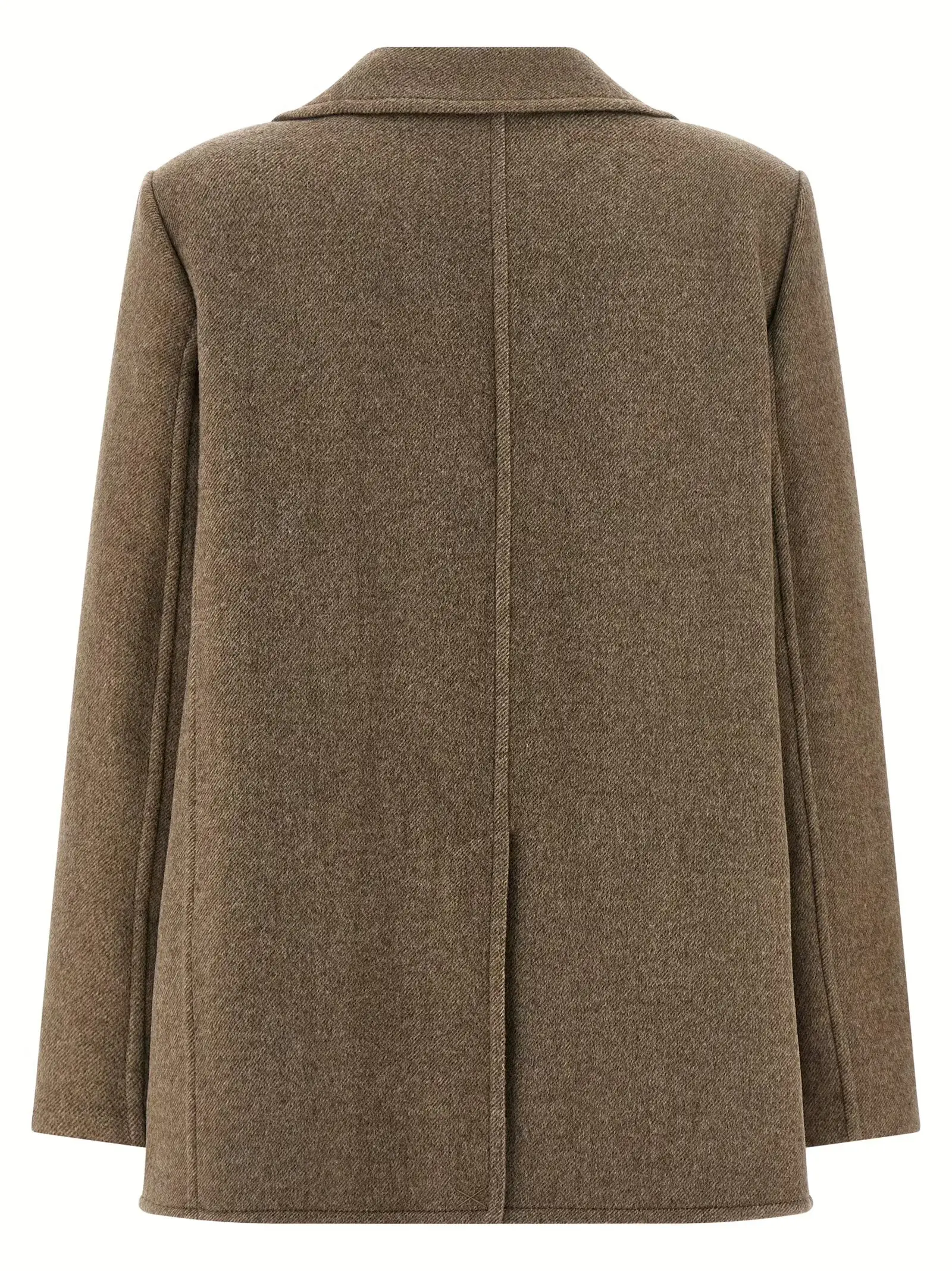 Пальто вовняне Tory Burch Бежеве 2 Wool coat 176371096 TORY BURCH Beige