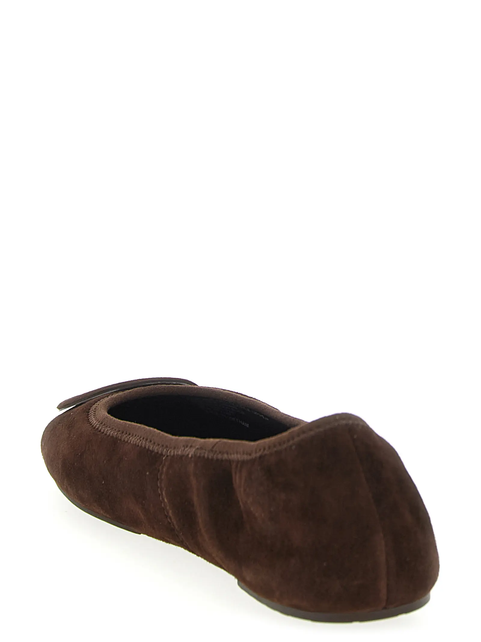 Балетки Tory Burch Minnie Travel Коричневі 3 'Minnie Travel' ballet flats Woman TORY BURCH Brown