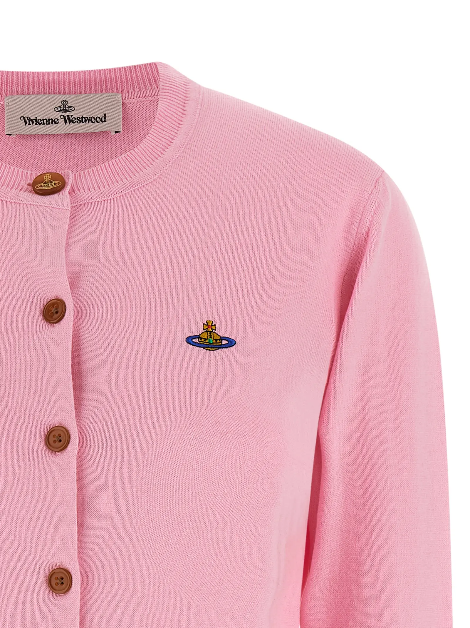 Кардиган Bea Vivienne Westwood Рожевий 3 'Bea' cardigan Woman VIVIENNE WESTWOOD Pink