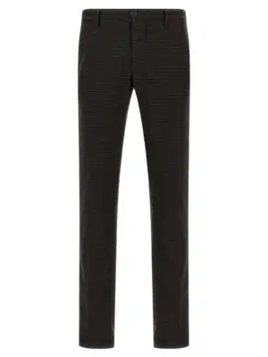 Cool wool pants INCOTEX Brown