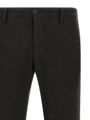 Cool wool pants Man INCOTEX Brown