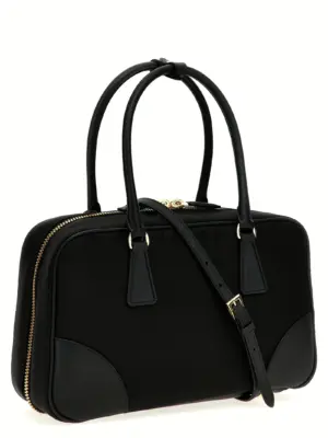 'Bauletto Re-Edition 1978' handbag 1BB115VTOOR064F0002 PRADA Black