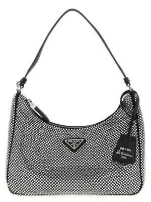 'Prada Re-Edition 2005' shoulder bag PRADA Black