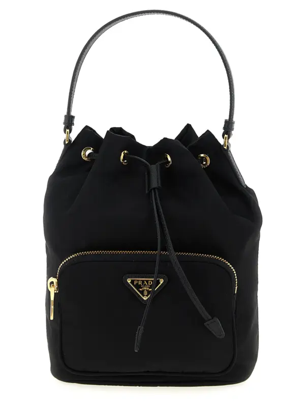 Vela bucket bag PRADA Black
