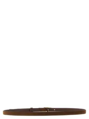 Suede belt 1CC621054F0324 PRADA Brown
