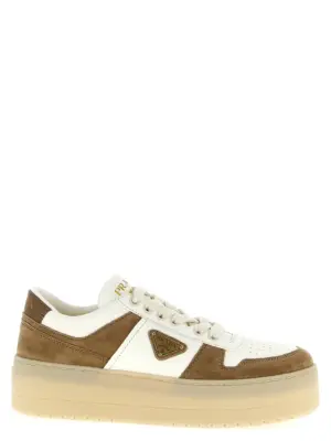 'Downtown Bold' sneakers PRADA Beige