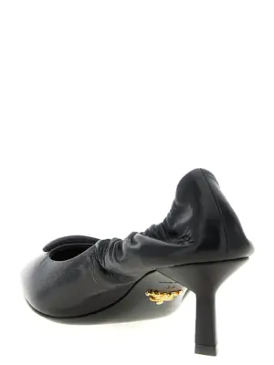 Leather pumps Woman PRADA Black