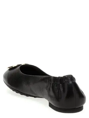 'New logo' ballet flats 147379001 TORY BURCH Black