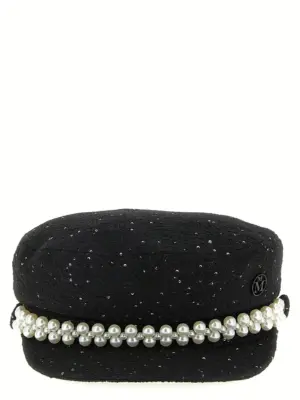 'New Abby' hat MAISON MICHEL Black