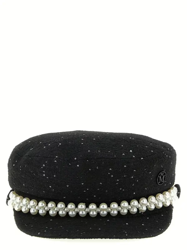 'New Abby' hat MAISON MICHEL Black