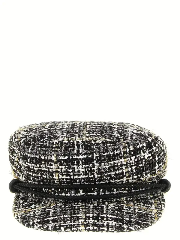 'Stage Shiny Tweed' hat MAISON MICHEL Multicolor