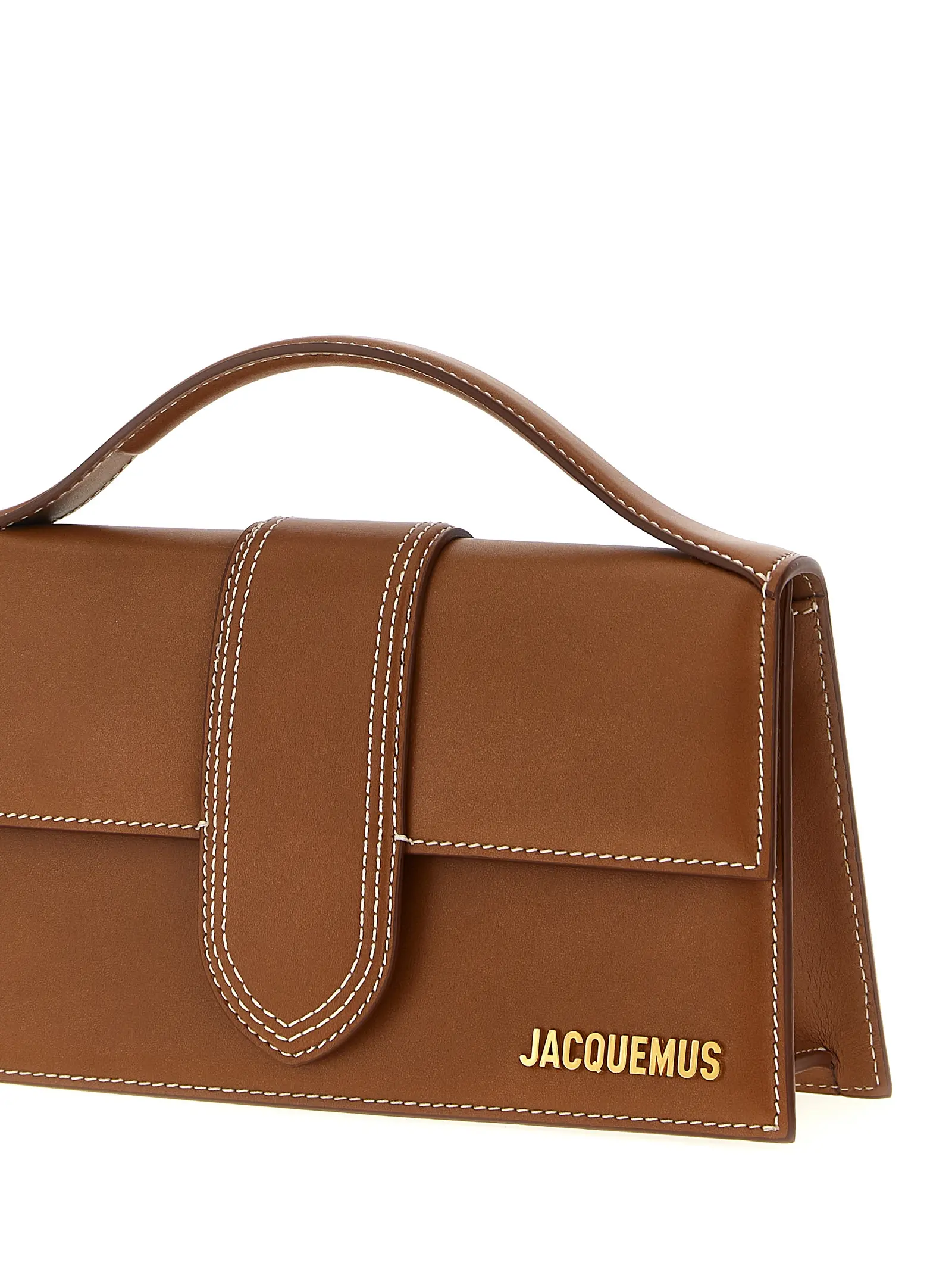 Сумка Jacquemus Le Grand Bambino Коричнева 3 'Le Grand Bambino' handbag Woman JACQUEMUS Brown