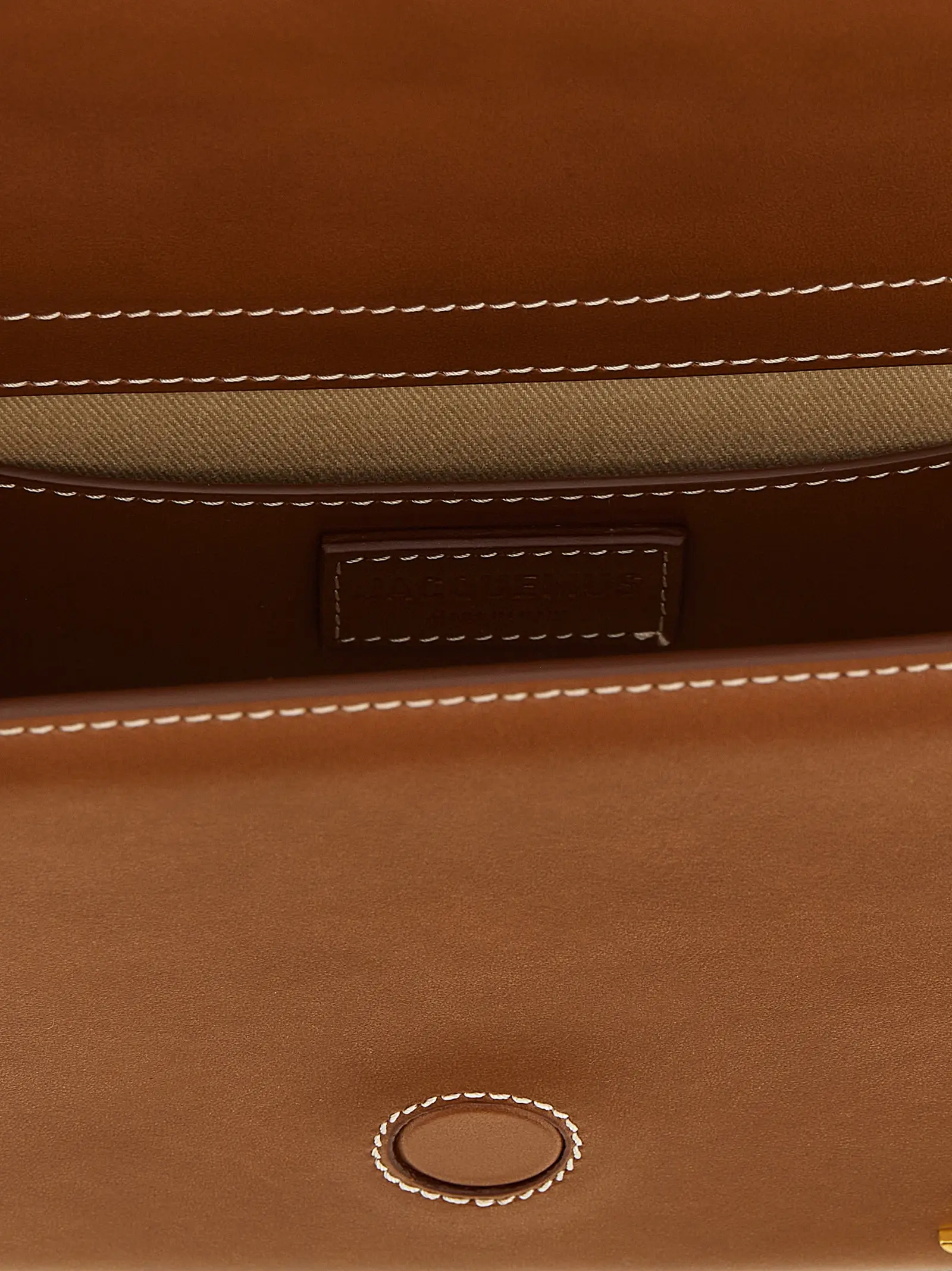 Сумка Jacquemus Le Grand Bambino Коричнева 4 'Le Grand Bambino' handbag 100% cow leather (Bos Taurus) JACQUEMUS Brown