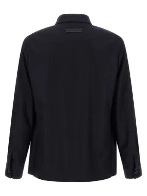 'Alpe' overshirt 231C00A21DHAQ07R001 ZEGNA Blue