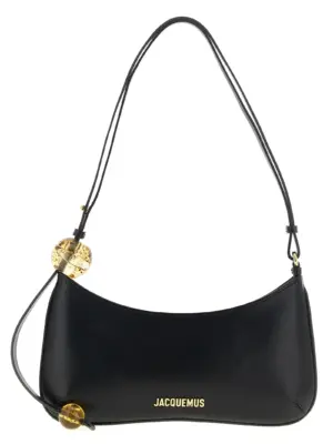 'Le Bisou Perle' shoulder bag JACQUEMUS Black