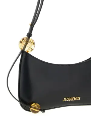 'Le Bisou Perle' shoulder bag Woman JACQUEMUS Black