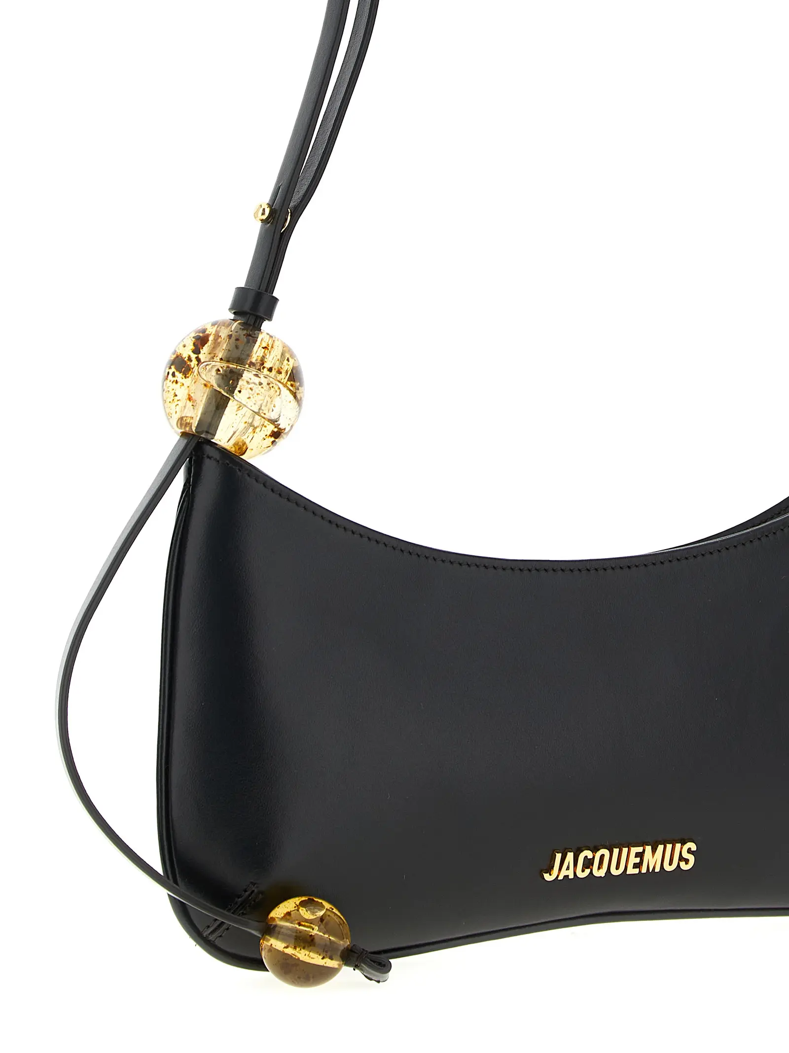 Сумка через плече Jacquemus Le Bisou Perle Чорна 3 'Le Bisou Perle' shoulder bag Woman JACQUEMUS Black