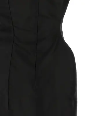 'PF25 dress32' dress 100% cotton MAGDA BUTRYM Black