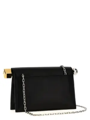 'La Petite Pochette Rond Carré' clutch 24EBAW00392AC27L14990 JACQUEMUS Black