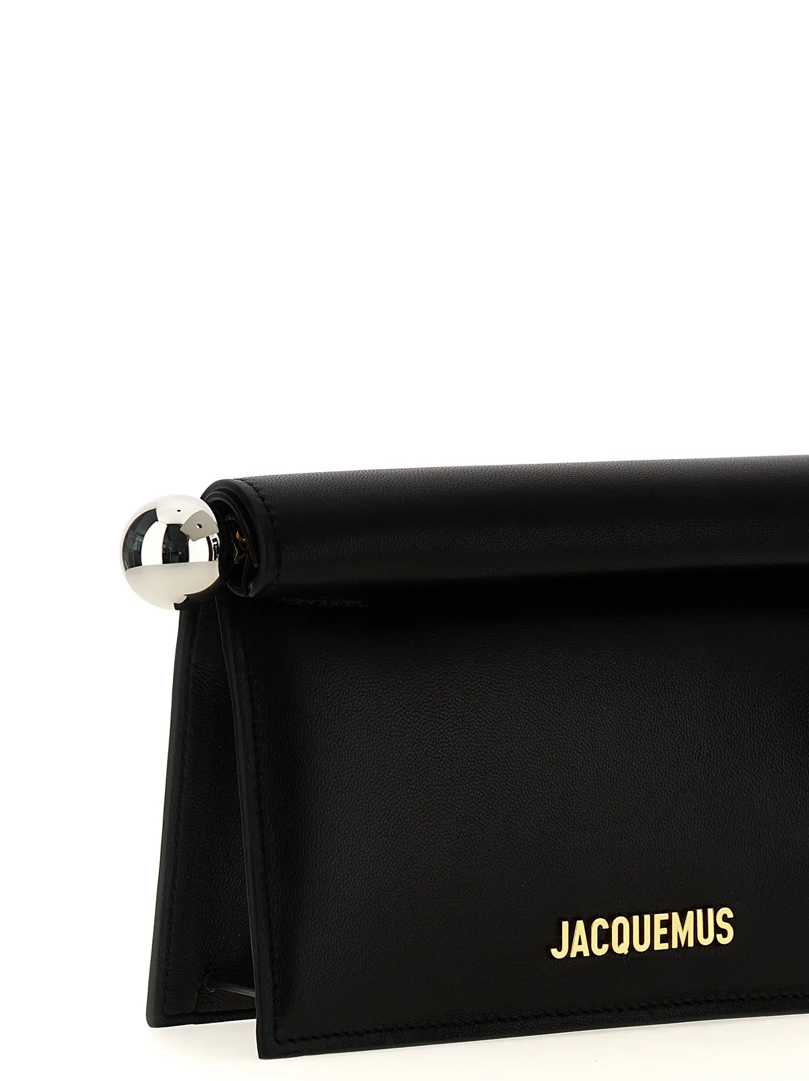 Клатч Jacquemus La Petite Pochette Rond Carré Чорний 3 'La Petite Pochette Rond Carré' clutch Woman JACQUEMUS Black