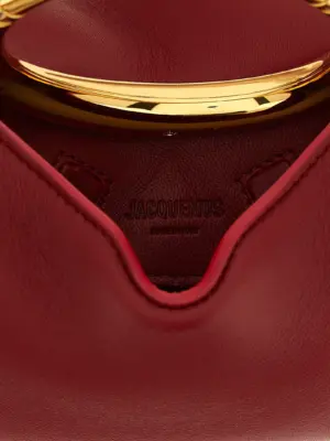 'Le Petit Calino' handbag 100% lamb leather (Ovis aries) JACQUEMUS Red