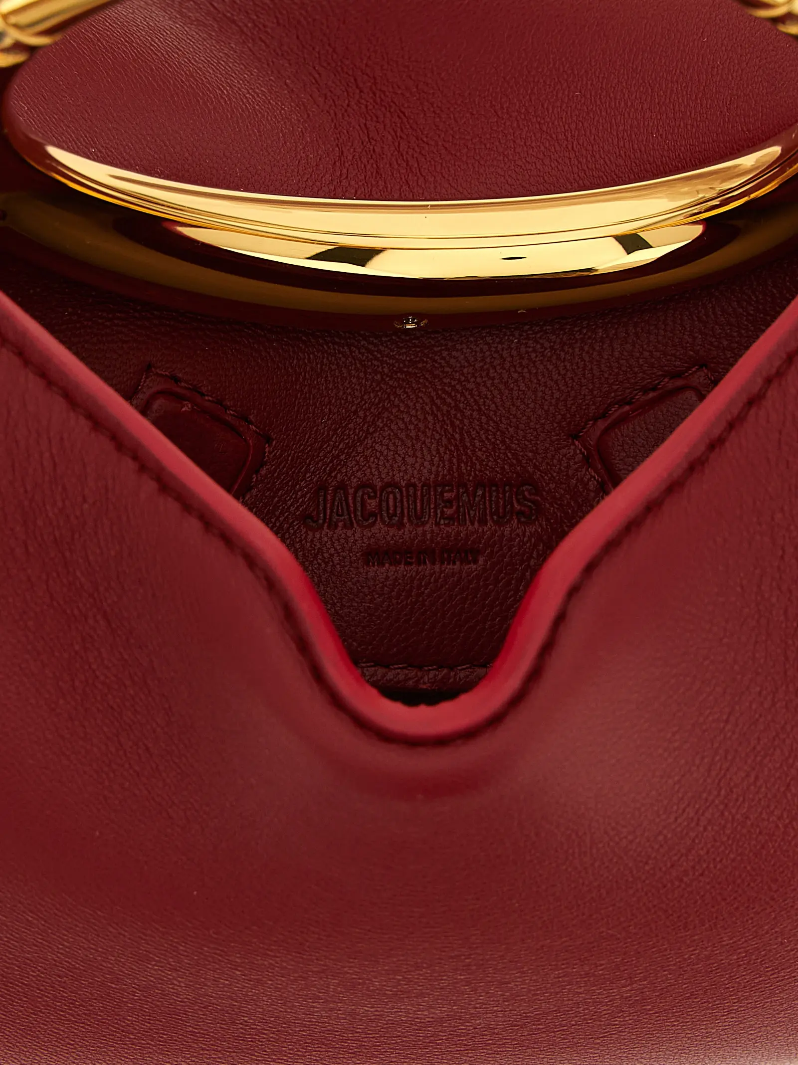 Сумка Jacquemus Le Petit Calino Червона 4 'Le Petit Calino' handbag 100% lamb leather (Ovis aries) JACQUEMUS Red