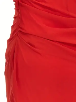 'La Robe Castagna' dress 100% polyester JACQUEMUS Red