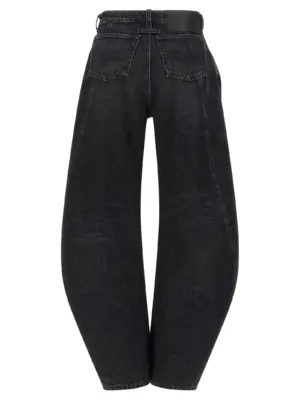 Low waist jeans 2503WTR022D01606 JEAN PAUL GAULTIER Black
