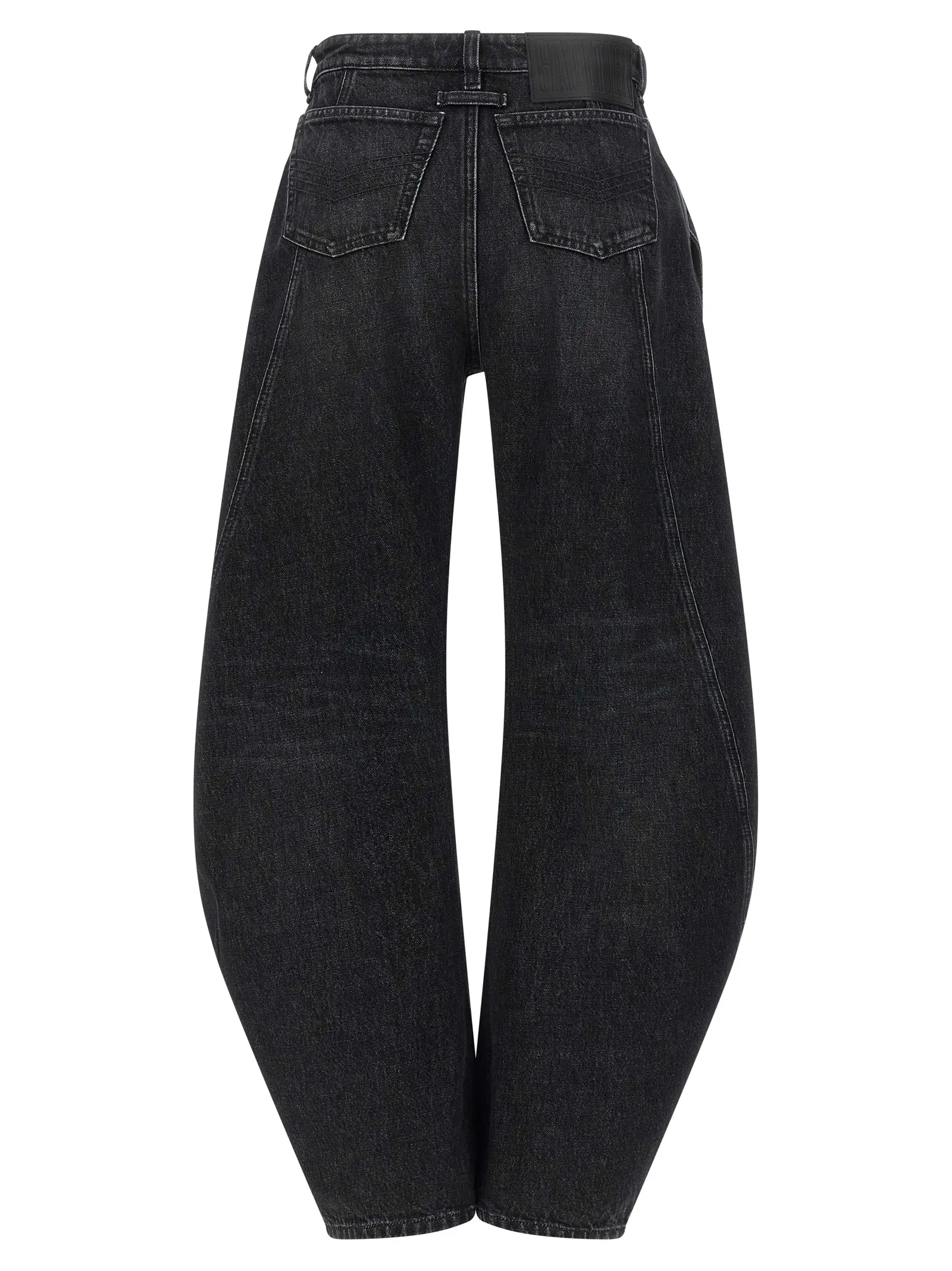 Джинси Jean Paul Gaultier Low waist Чорні 2 Low waist jeans 2503WTR022D01606 JEAN PAUL GAULTIER Black