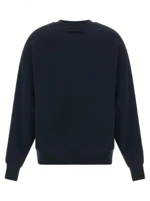 'The Blue Gaultier Label' sweatshirt 2504UTO371J003590130 JEAN PAUL GAULTIER Blue