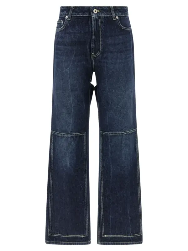 'The Blue Cut-Out' jeans JEAN PAUL GAULTIER Blue