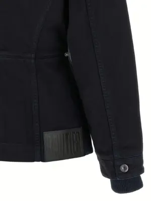 'The Slit Denim' jacket 100% cotton JEAN PAUL GAULTIER Blue