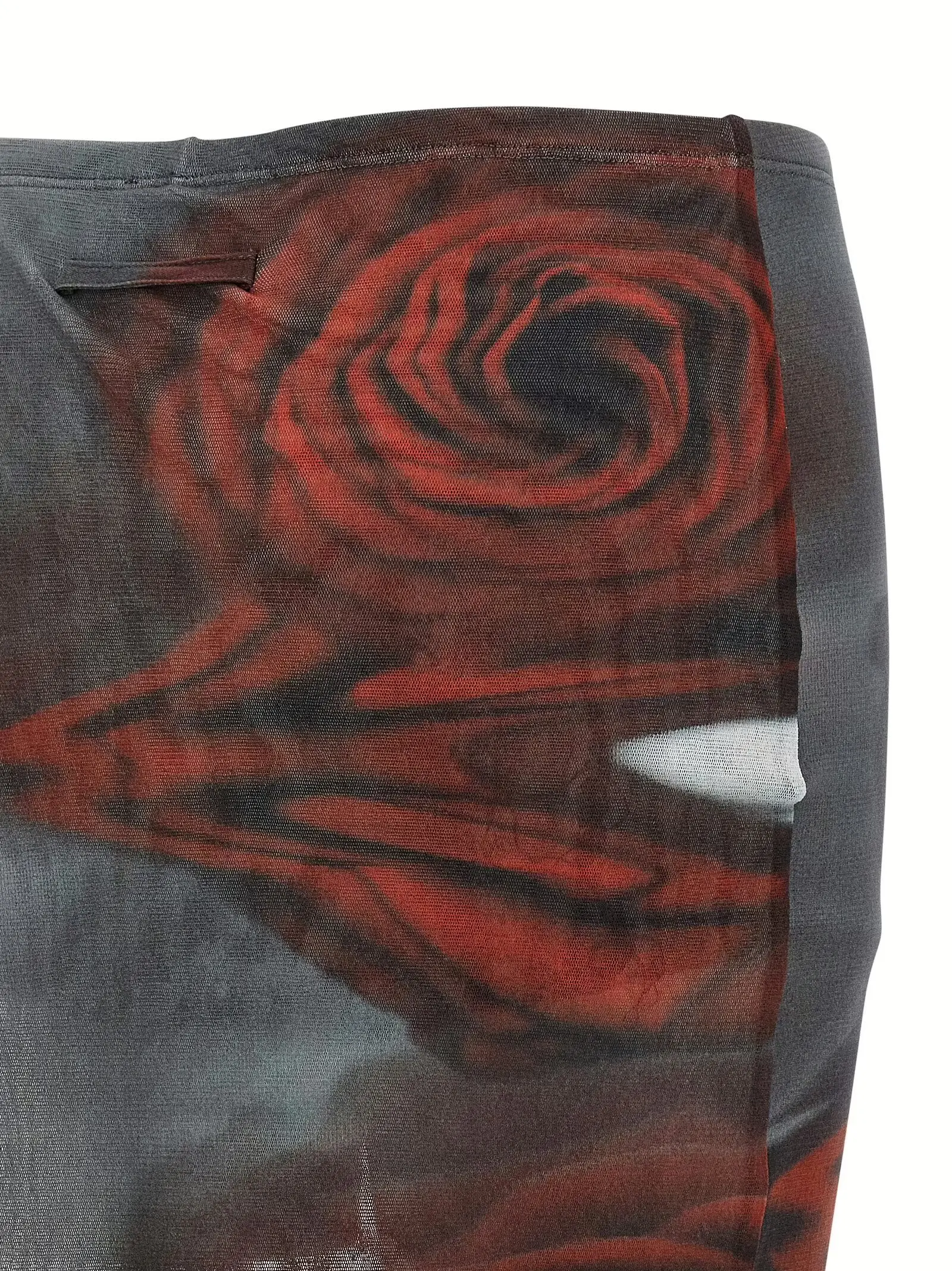 Спідниця-шорт Jean Paul Gaultier The Red Blurry Roses Багатокольорова 4 'The Red Blurry Roses' skort 100% polyamide JEAN PAUL GAULTIER Multicolor