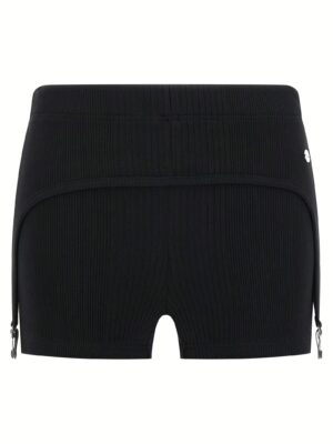 'The Black Garter' shorts JEAN PAUL GAULTIER Black