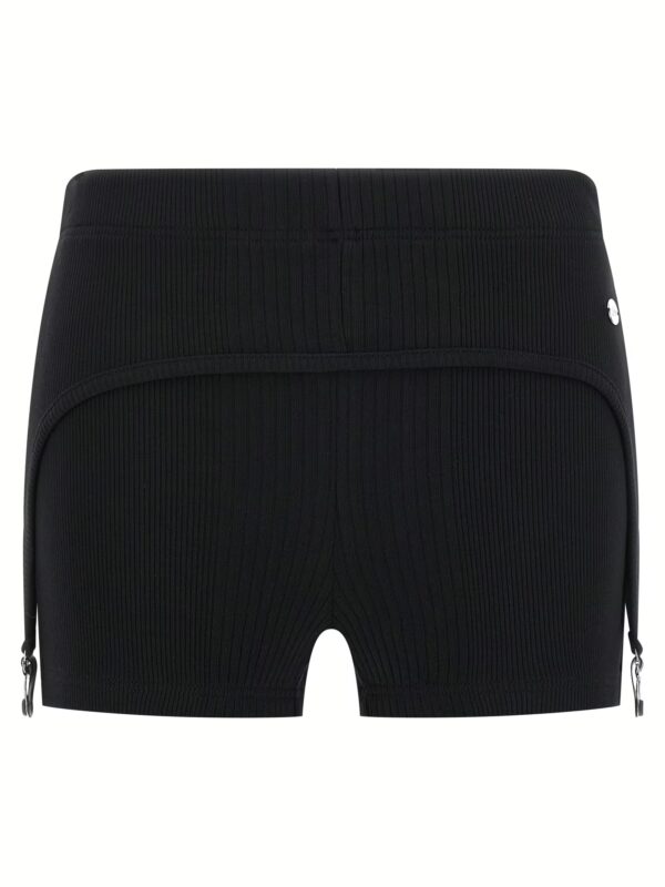 'The Black Garter' shorts JEAN PAUL GAULTIER Black