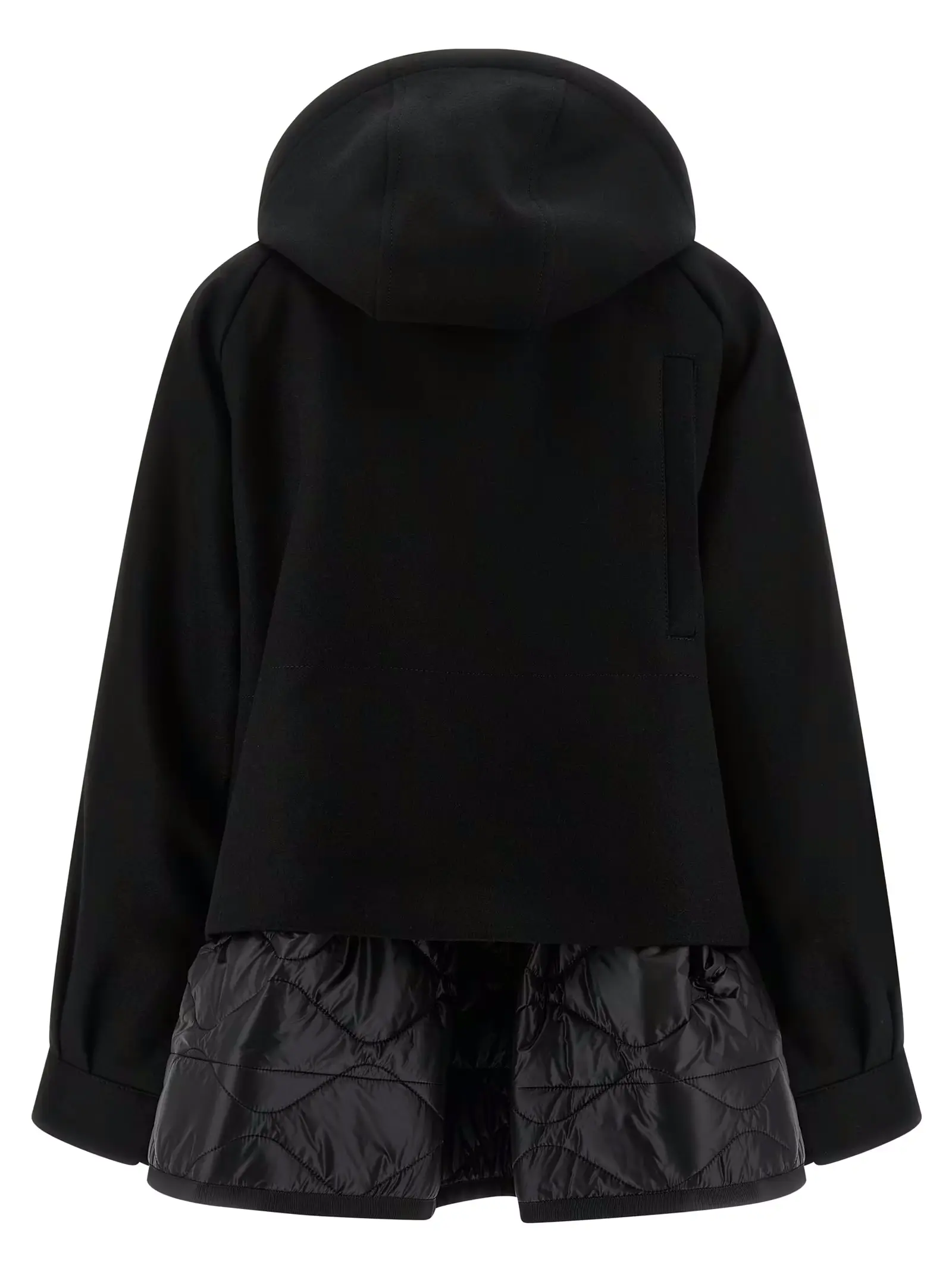 Блузон Melton Sacai Чорний 2 'Melton' blouson 2508067001 SACAI Black