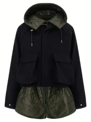 'Melton' blouson SACAI Multicolor