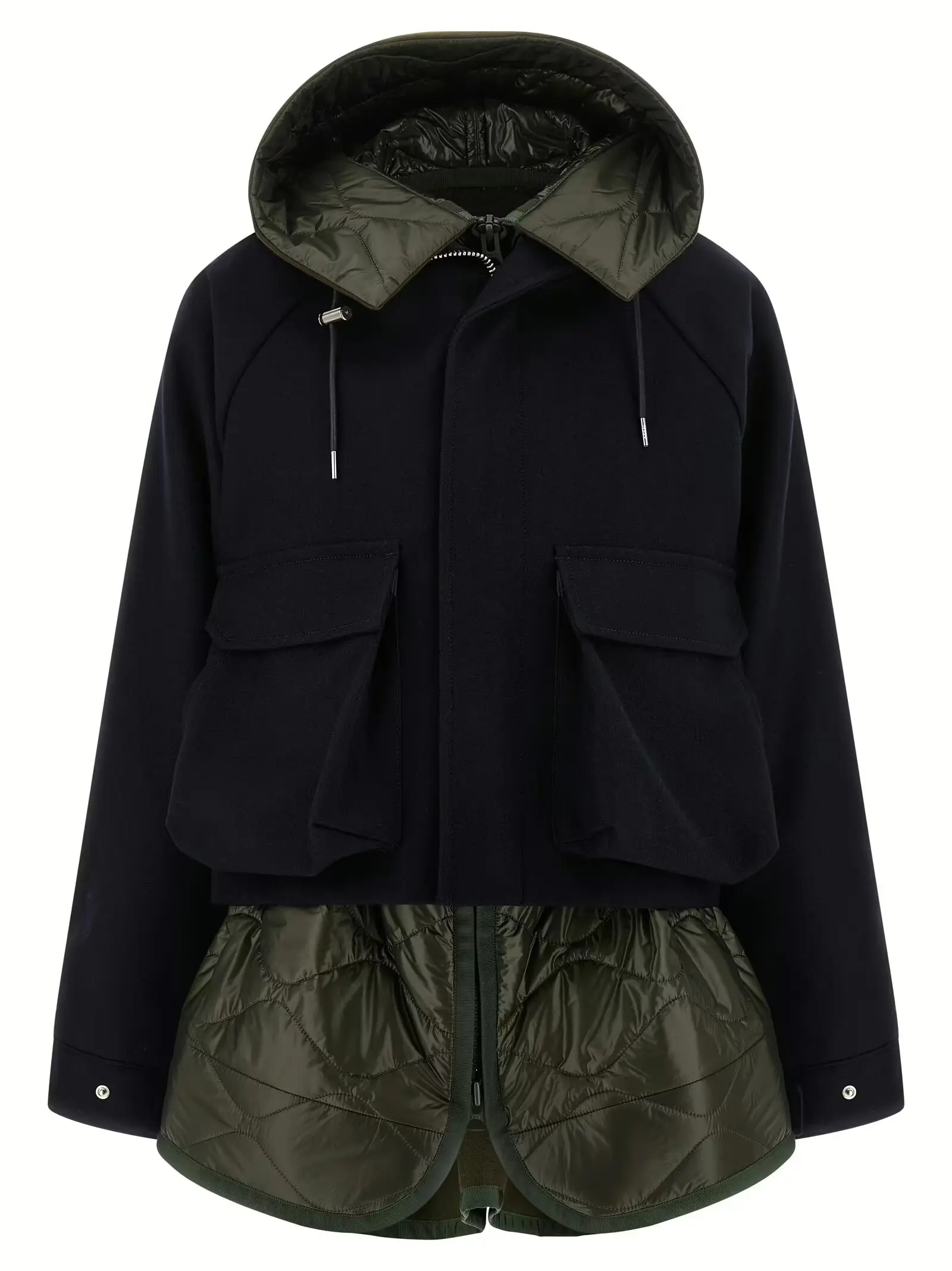 Блузон Sacai Melton Багатокольоровий 1 'Melton' blouson SACAI Multicolor