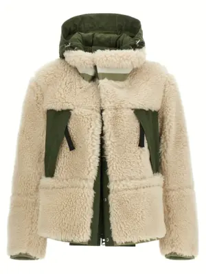 Teddy blouson SACAI White