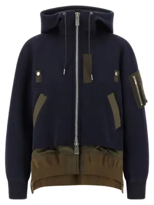 'Sponge' hoodie SACAI Multicolor