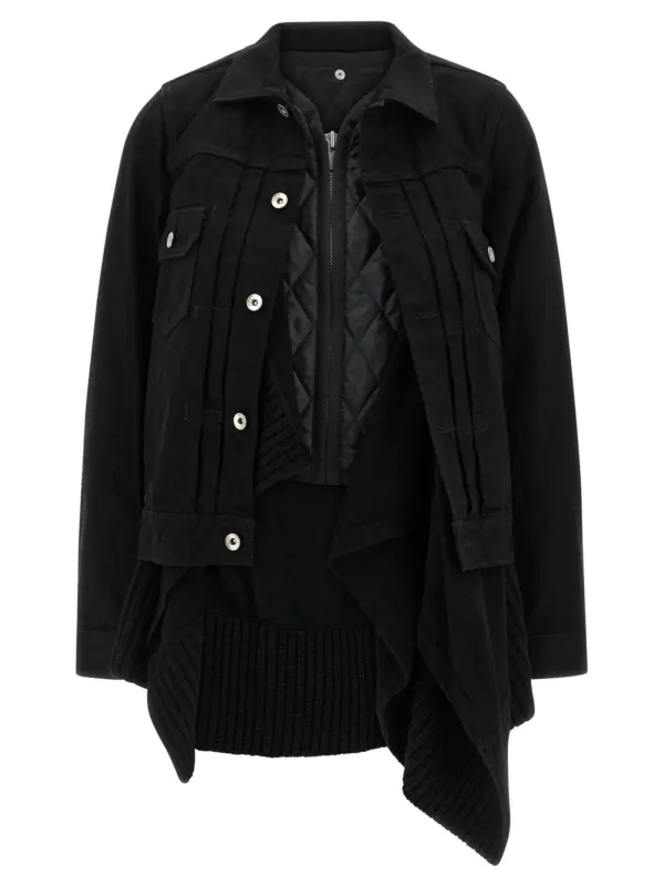 2in1 jacket SACAI Black