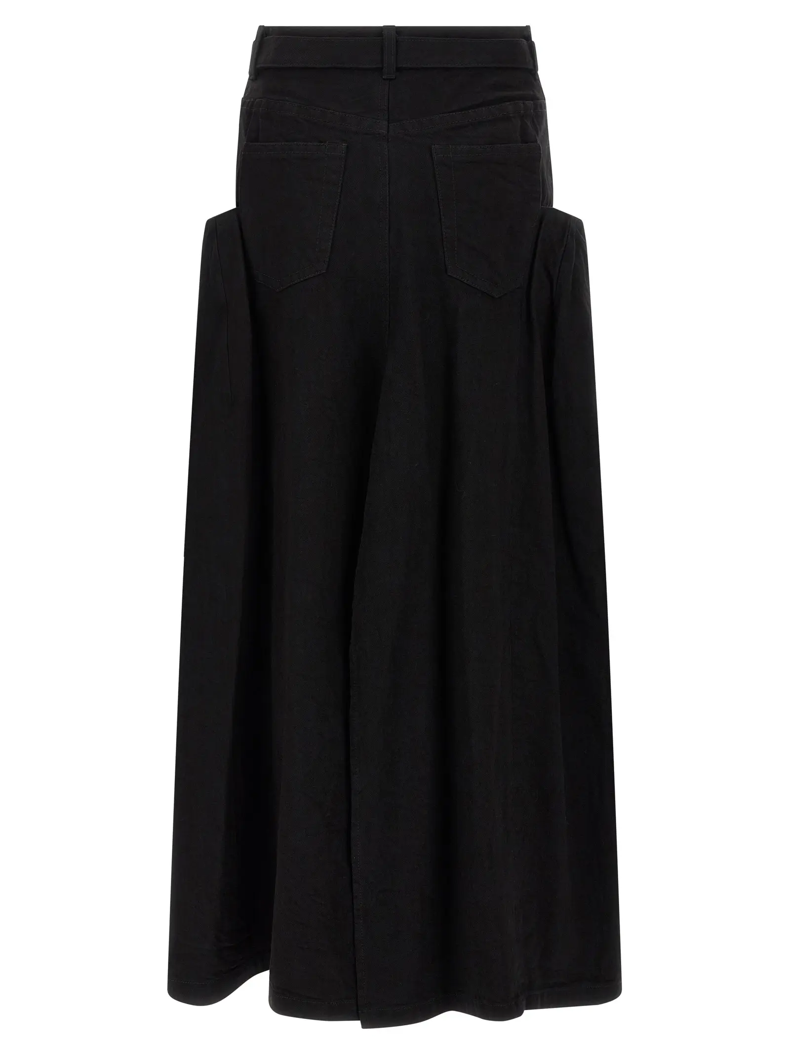 Спідниця джинсова Denim Sacai Чорна 2 Denim skirt 2508193001 SACAI Black