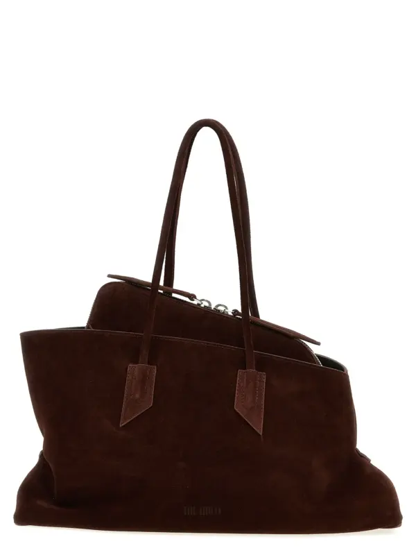 'La Passeggiata' shopping bag THE ATTICO Brown