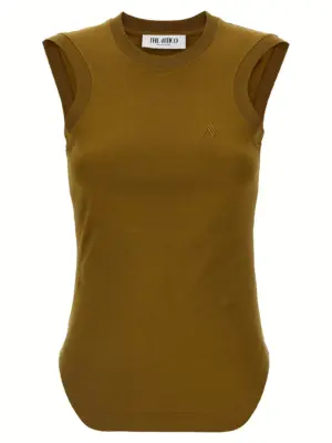 'Reese' top THE ATTICO Green